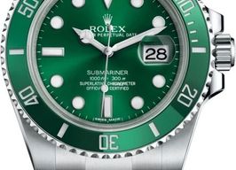 Rolex Submariner Date 116610LV (2020) - Green dial 40 mm Steel case