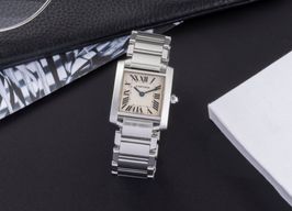 Cartier Tank Française SM W51008Q3 (2005) - 20 mm Steel case