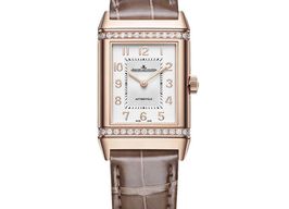 Jaeger-LeCoultre Reverso Classic Medium Duetto Q2572570 (2024) - Wit wijzerplaat 24mm Roségoud