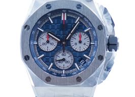 Audemars Piguet Royal Oak Offshore 26420TI.OO.A027CA.01 (2022) - Blauw wijzerplaat 43mm Titanium