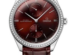 Omega De Ville Trésor 435.18.40.22.11.001 (2026) - Red dial 40 mm Steel case