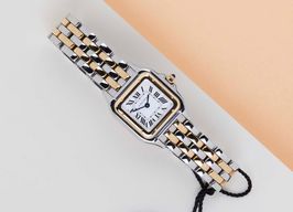 Cartier Panthère W2PN0006 (2024) - White dial 30 mm Gold/Steel case