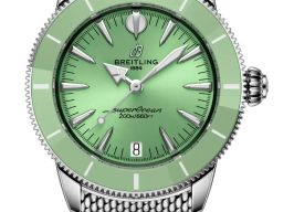 Breitling Superocean Heritage A10390361L1A1 (2026) - Groen wijzerplaat 36mm Staal