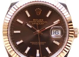 Rolex Datejust 41 126331 (2024) - Bruin wijzerplaat 41mm Staal