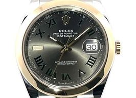 Rolex Datejust 41 126303 (2019) - Grey dial 41 mm Gold/Steel case