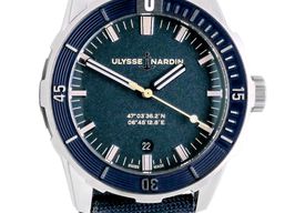 Ulysse Nardin Diver 8163-175/93 (2021) - Blue dial 42 mm Steel case