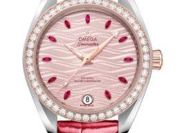 Omega Seamaster Aqua Terra 220.28.34.20.60.001 (2026) - Roze wijzerplaat 34mm Staal