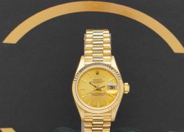 Rolex Lady-Datejust 69178 (1988) - Gold dial 26 mm Yellow Gold case