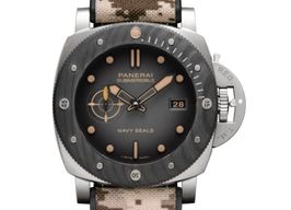 Panerai Submersible PAM01669 (2025) - Black dial 47 mm Titanium case