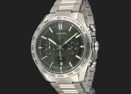TAG Heuer Carrera CBN2A10.BA0643 (2023) - Green dial 44 mm Steel case