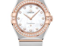 Omega Constellation Quartz 131.25.28.60.55.001 (2026) - Parelmoer wijzerplaat 28mm Staal