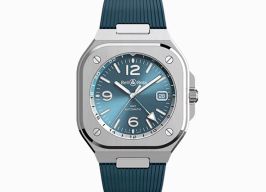 Bell & Ross BR 05 BR05G-PB-ST/SRB (2025) - Blue dial 42 mm Steel case