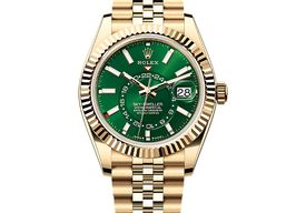 Rolex Sky-Dweller 336938 (2026) - Green dial 42 mm Yellow Gold case
