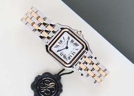 Cartier Panthère W2PN0014 (2025) - Zilver wijzerplaat 37mm Goud/Staal