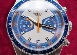 Tudor Heritage Chrono Blue 70330B (2019) - Multi-colour dial 42 mm Steel case