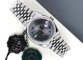 Rolex Datejust 36 126234 (2024) - Grijs wijzerplaat 36mm Staal