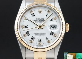 Rolex Datejust 36 16233 (1996) - White dial 36 mm Gold/Steel case