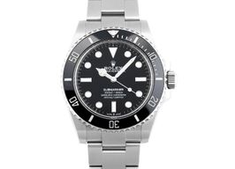 Rolex Submariner No Date 124060 (2022) - Zwart wijzerplaat 41mm Staal