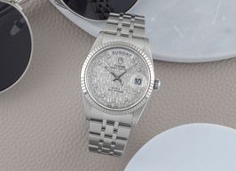 Tudor Prince Date 76214 (Unknown (random serial)) - Silver dial 36 mm Steel case