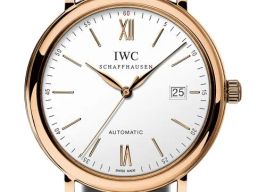 IWC Portofino Automatic IW356504 (2026) - Silver dial 40 mm Red Gold case