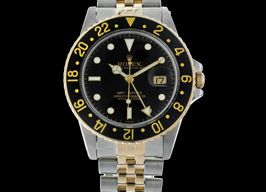 Rolex GMT-Master 16753 (1985) - Black dial 40 mm Gold/Steel case