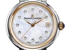 Maurice Lacroix Fiaba FA1007-PVP13-170-1-1 (2023) - Pearl dial 36 mm Steel case