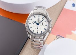 Omega Speedmaster Broad Arrow 3551.20.00 (2005) - White dial 42 mm Steel case