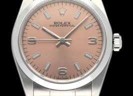 Rolex Oyster Perpetual 31 77080 (1999) - Roze wijzerplaat 31mm Staal