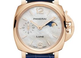 Panerai Luminor Marina Automatic PAM00220 (2025) - Zwart wijzerplaat 44mm Staal