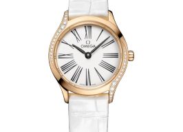 Omega De Ville Trésor 428.58.26.60.04.001 (2025) - White dial 26 mm Yellow Gold case