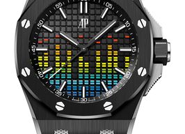 Audemars Piguet Royal Oak Offshore 15600CE.OO.A002CA.01 (2025) - Black dial 43 mm Ceramic case