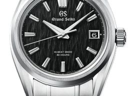 Grand Seiko Evolution 9 Collection SLGH017 (2026) - Zwart wijzerplaat 41mm Titanium