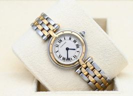 Cartier Panthère 1057920 (1992) - White dial 24 mm Gold/Steel case