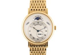 Breguet Classique 7337BA/1E/AV0 (2012) - Silver dial 40 mm Yellow Gold case