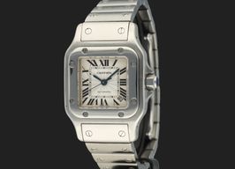 Cartier Santos Galbée 2423 (Unknown (random serial)) - White dial 24 mm Steel case