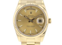 Rolex Day-Date 36 118238 (2003) - 36mm Geelgoud
