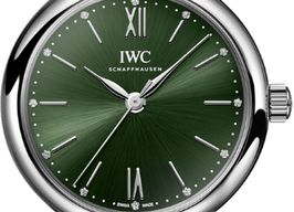 IWC Portofino Automatic IW357412 (2025) - Groen wijzerplaat 34mm Staal
