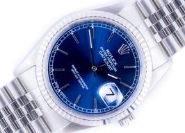 Rolex Datejust 36 16234 (1995) - Blauw wijzerplaat 36mm Staal