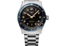 Longines Spirit L3.812.4.60.6 (2025) - Black dial 42 mm Steel case