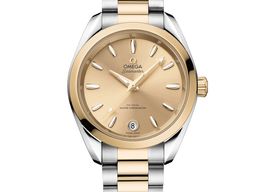 Omega Seamaster Aqua Terra 220.20.34.20.08.001 (2025) - Yellow dial 34 mm Gold/Steel case