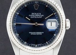 Rolex Datejust 36 16234 (1996) - Blauw wijzerplaat 36mm Staal