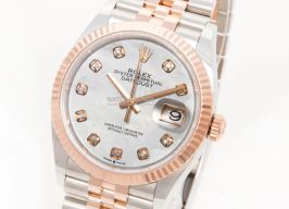 Rolex Datejust 36 126231 (2024) - Pearl dial 36 mm Gold/Steel case