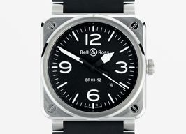 Bell & Ross BR 03 BR03-92 Commando (Onbekend (willekeurig serienummer)) - Grijs wijzerplaat 43mm Staal