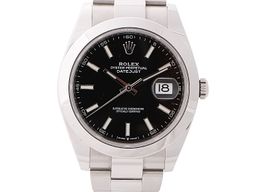 Rolex Datejust 41 126300 (2025) - Zwart wijzerplaat 41mm Staal