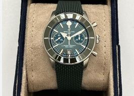Breitling Superocean Heritage AB0156361L1S1 (2025) - Groen wijzerplaat 42mm Staal