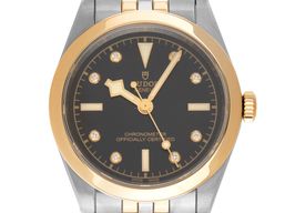 Tudor Black Bay S&G 79603 (2025) - Black dial 31 mm Gold/Steel case