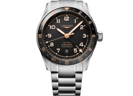 Longines Spirit L3.812.4.50.6 (2025) - Black dial 42 mm Steel case