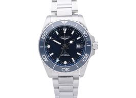 Longines HydroConquest L3.790.4.96.6 (2026) - Blauw wijzerplaat 41mm Staal