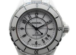 Chanel J12 H0968 (Unknown (random serial)) - White dial 33 mm Ceramic case