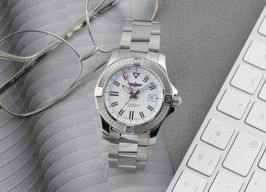 Breitling Avenger A32397101A1A1 (Unknown (random serial)) - White dial 43 mm Steel case